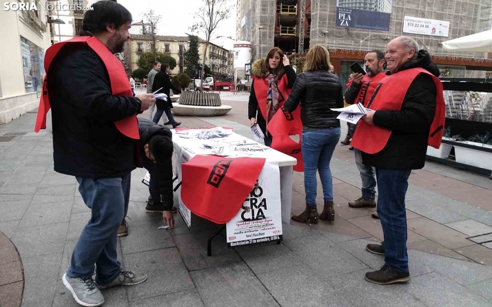 La manifestación Defendamos la democracia, el domingo, reivindicará los acuerdos del Diálogo Social