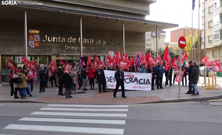 Concentración de UGT Soria este domingo