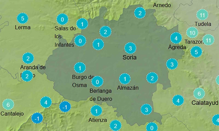 El tiempo en Soria: Más frío