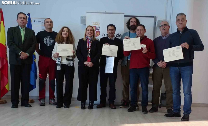 Cuatro docentes, nombrados profesores honoríficos colaboradores en Soria