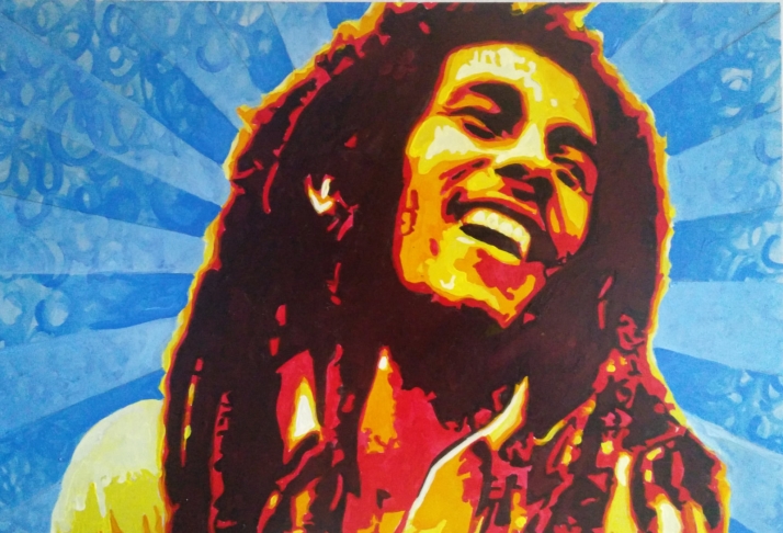 Quique Bastida vuelve a sorprender con sus pinturas coloristas, divertidas y provocadoras