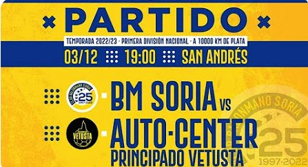 Así fue el duelo que enfrentó al BM Soria frente al Vetusta