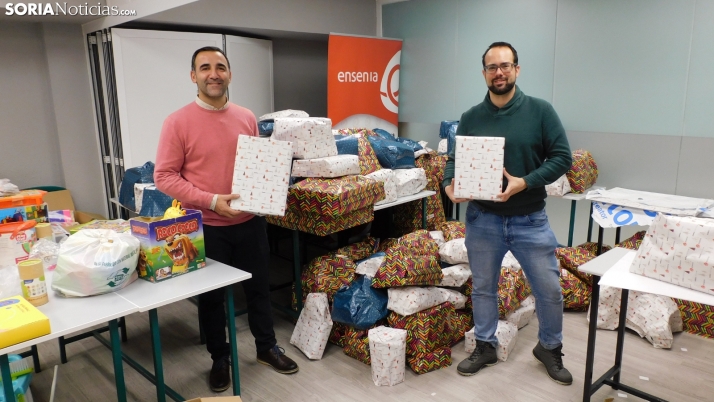 Ensenia y Soria Noticias se vuelcan con la Navidad, vistiéndose de Reyes Magos