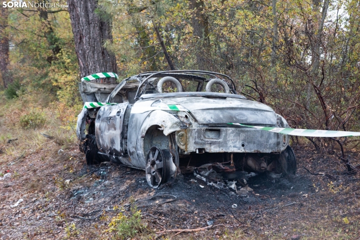 Accidente mortal en Bayubas de Abajo: un fallecido al salirse su coche de la vía