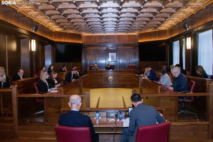 En imágenes: El Ayuntamiento de Soria aprueba sus presupuestos 2023 en el último pleno del año