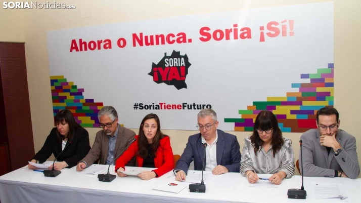 Soria Ya apunta alto: no descarta poder hacerse con los dos diputados en las Generales