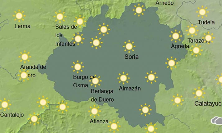El tiempo en Soria: Cielos más despejados