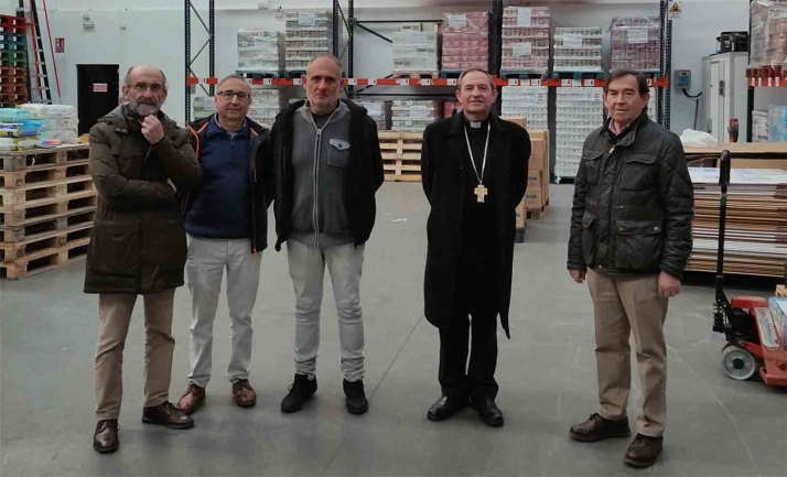 El BALSO recibe la visita del obispo 