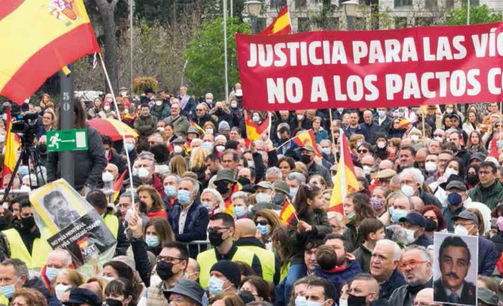 Castilla y León aprueba una ayuda de 15.000 € para la asociación Víctimas del Terrorismo 