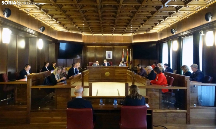 GALERÍA | Pleno del Ayuntamiento de Soria