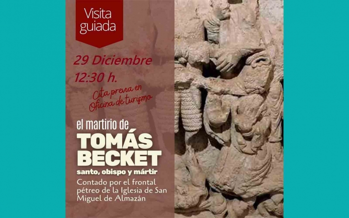 El jueves, visita guiada a la iglesia de San Miguel en Almazán