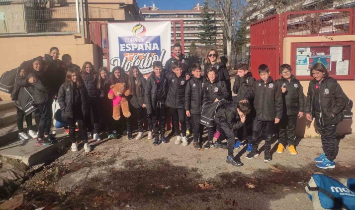 Los alevines del Sporting Santo Domingo, en busca del triunfo en la Copa de España 