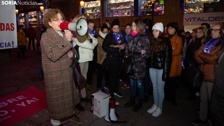 Fotos: Soria rechaza la violencia contra las mujeres 
