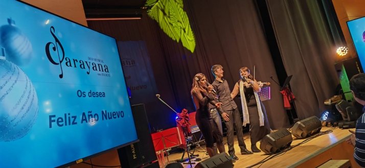 El dúo Sarayana llena el teatro San Agustín de El Burgo de Osma
