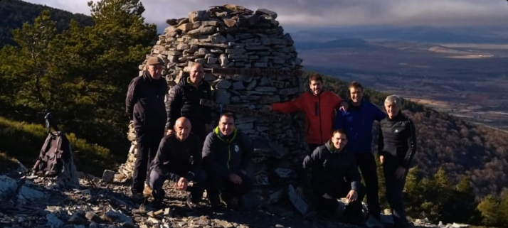 Los amigos del Moncayo llevan sus belenes a Peña Negrilla y al Peirón de Peña Rajada