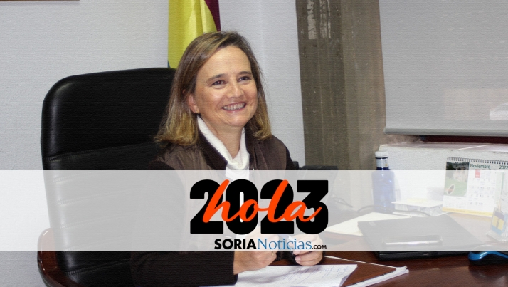 Crecer en todos los sentidos: los deseos de la alcaldesa de Ólvega para 2023