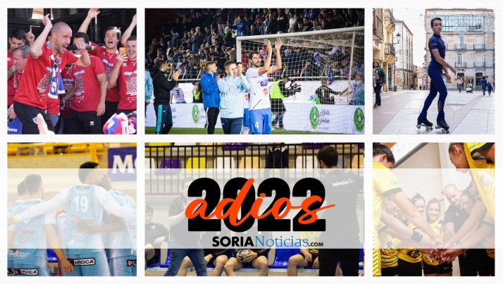 El deporte soriano cierra un 2022 lleno de éxitos: campeones del mundo, ascensos y títulos