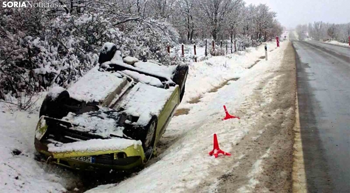 Protección Civil y Emergencias de la Junta recuerda la importancia de extremar la precaución al volante con nieve y hielo