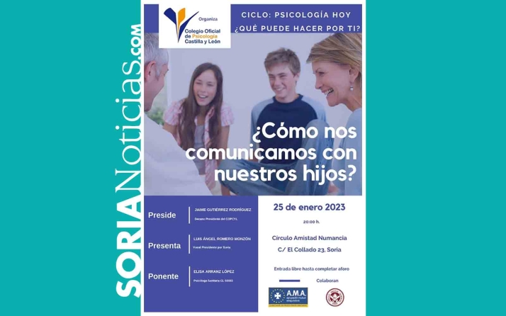 Conferencia sobre la comunicación con los hijos en el Casino