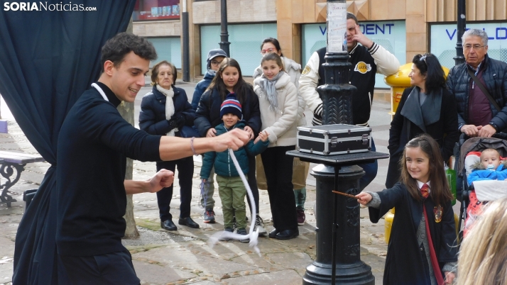 Fotos: Soria se viste de Hogwarts con numerosas actuaciones mágicas en sus calles