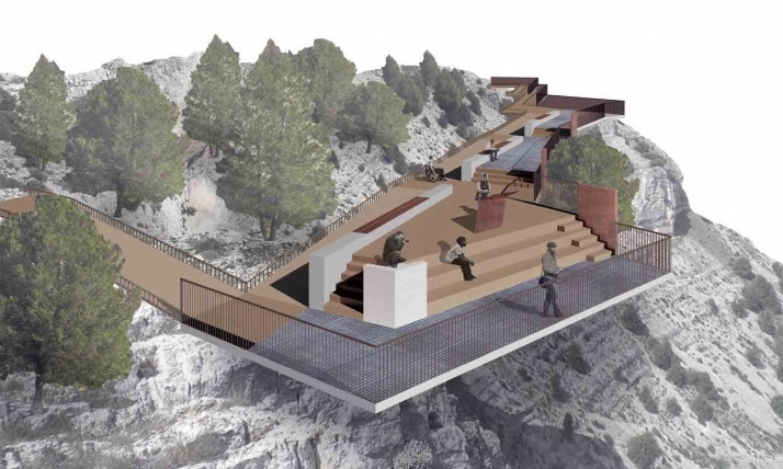 Adjudicadas por más de 230.000€ la reforma y ampliación del mirador de La Galiana