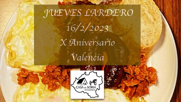 Ya se conoce el menú del Jueves Lardero de la Casa de Soria en Valencia