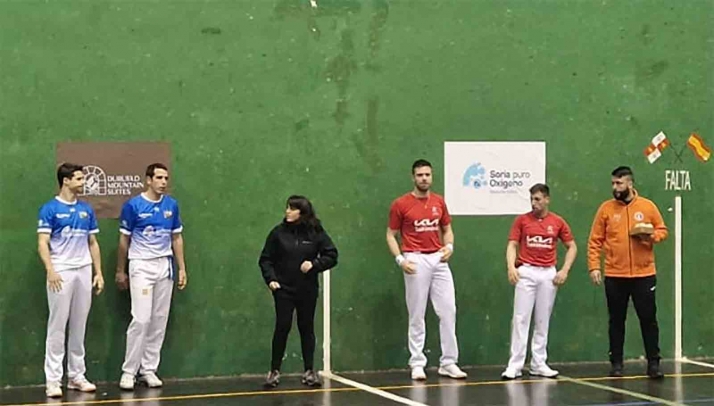 Triunfo del Club Urbión en la primera jornada del Nacional de pelota