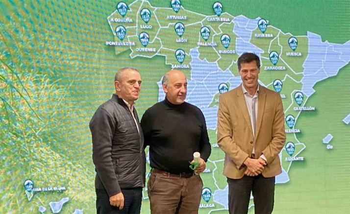 La Diputación, en la presentación de la ren nacional de Trail Running