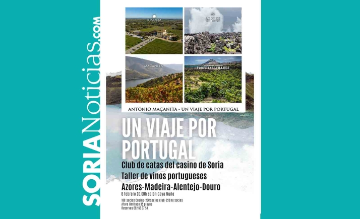 Vinos portugueses protagonizan la próxima cata en el Casino