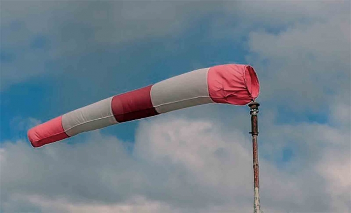 Activado el aviso amarillo por fuertes rachas de viento en Soria