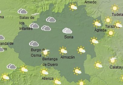 Sin lluvias y temperaturas sin cambios o en ligero ascenso este sábado
