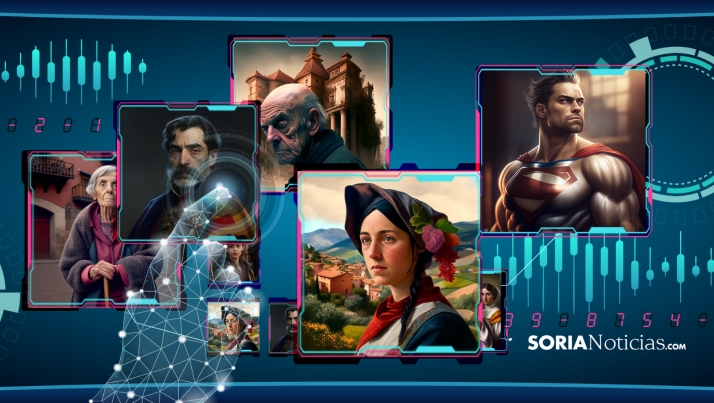 Así sería Soria si fuese mujer, según la Inteligencia Artificial 