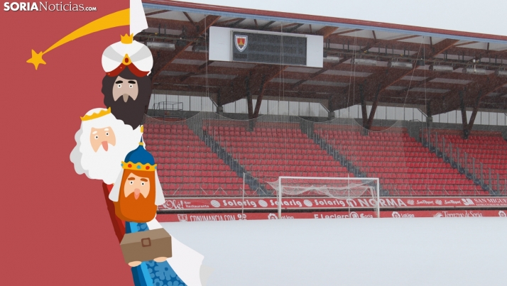 Carta a los Reyes Magos del Numancia: acceder al play off y menos lesiones