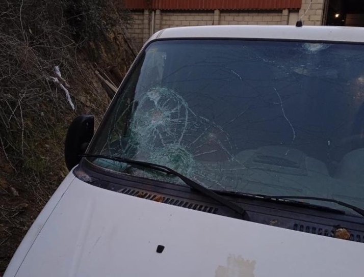 Apedrean varios vehículos municipales en Ágreda