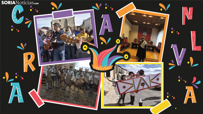 El carnaval tradicional también llega a Soria