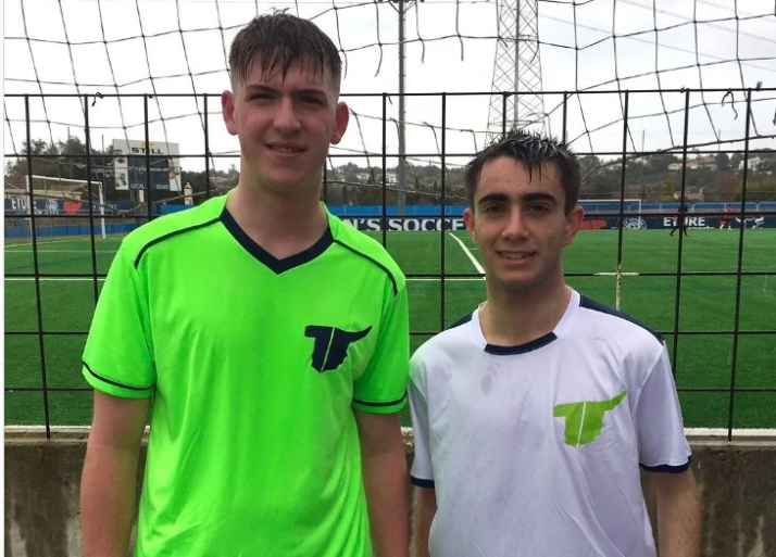 Rodríguez y Lapeña, dos jugadores del Calasanz en el punto de mira de 35 universidades norteamericanas