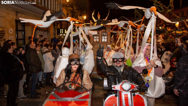 Fiesta sin límites en el Sábado de Carnaval de Soria