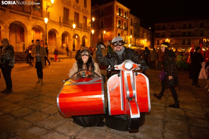 Estos son los disfraces ganadores del Carnaval de Soria en individual, pareja y grupos