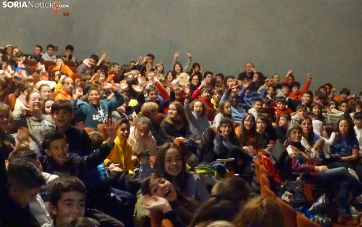 GALERÍA | La Banda encandila a los escolares sorianos