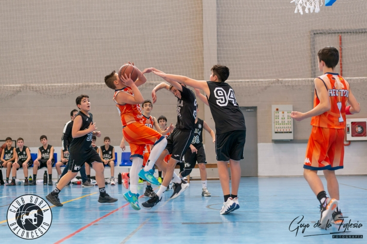 El CSB Trebia se asegura en la prórroga que luchará por el título en el Autonómico Preinfantil