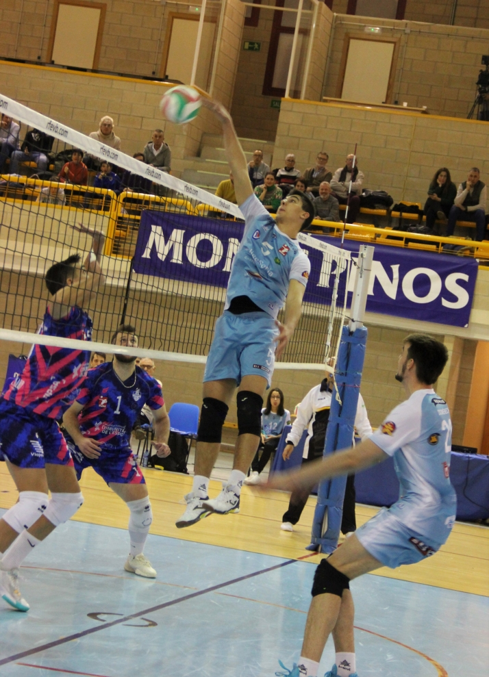 Lucas Lorente, el mejor colocador de la semana del Río Duero Soria