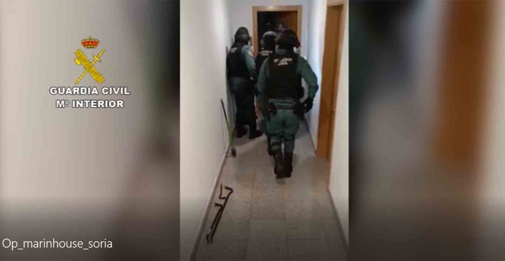 Desarticulados dos clanes familiares dedicados al tráfico de drogas en Soria