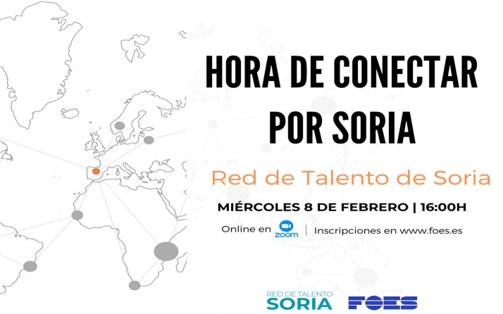 La Red de Talento de Soria organiza el primer encuentro online para sus miembros