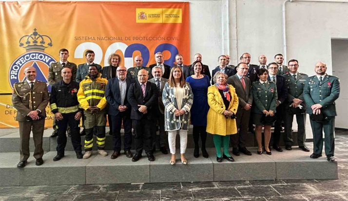 El Gobierno concede a un miembro de la BRIF de Lubia la Medalla al Mérito de la Protección Civil 