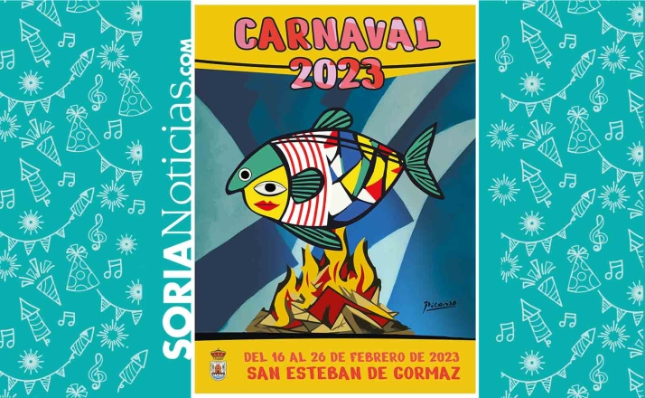La sardina picassiana ya está lista para el carnaval de San Esteban