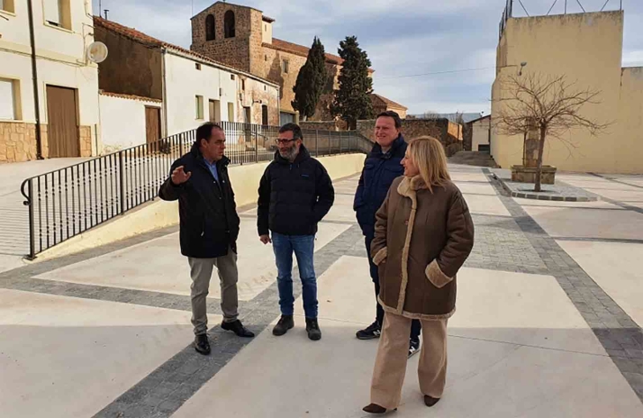 Aldealafuente estrena plaza tras dos años de obras
