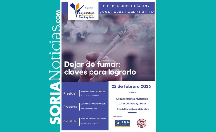 El martes 22, en el Casino: Dejar de fumar: claves para lograrlo