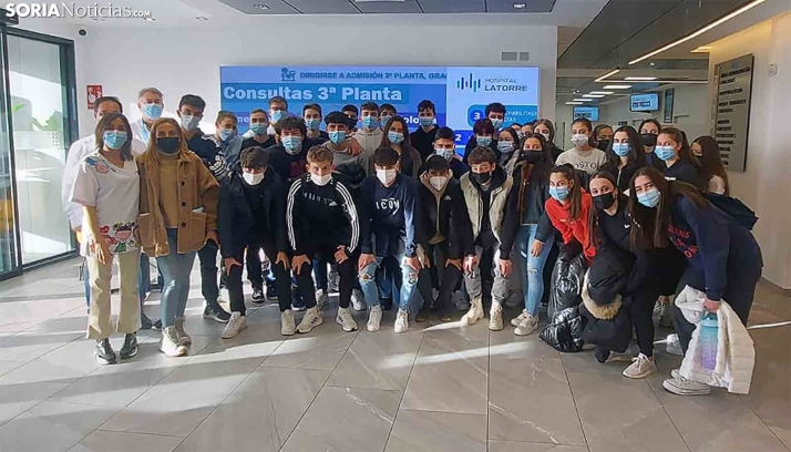 Escolapios visita el Hospital Latorre