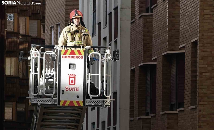 Bomberos de Soria mejora su dotación con una nueva autobomba adjudicada por 362.000 euros