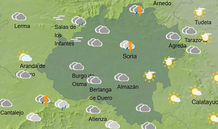 El tiempo en Soria: Más inestabilidad